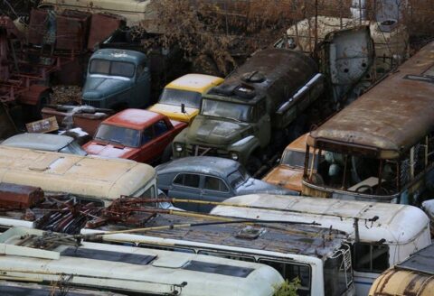 Кладбище городского транспорта