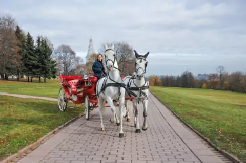 Конные прогулки в Коломенском