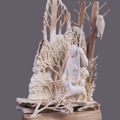 Выставка «Возрожденная традиция. Косторезное искусство Таймыра»