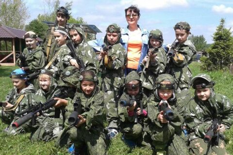 Лазертаг в «Пэйнтлэнд Парке»
