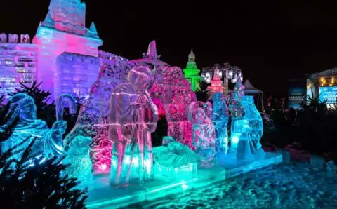 Новогодний фестиваль «Ледовая Москва»