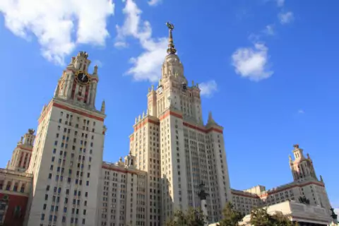 Здание МГУ — главная сталинская высотка Москвы