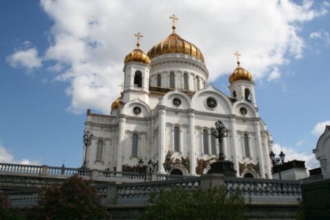 Смотровая площадка Храма Христа Спасителя