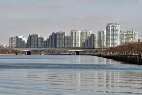 Нагатинская набережная Москвы