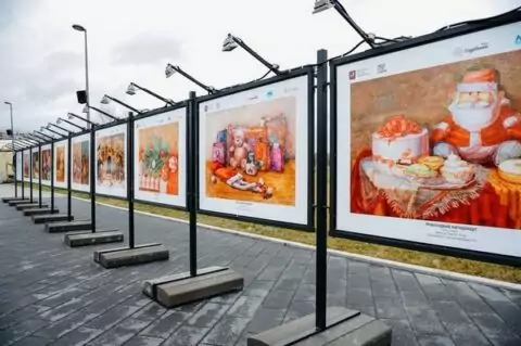 Выставка «Новогодняя сказка» в парках Москвы