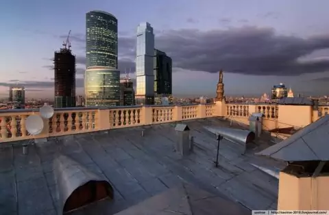 Открытые крыши Москвы