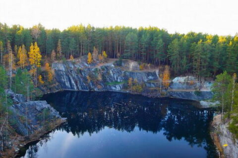 Озеро Тальков Камень