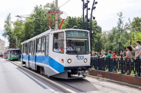 Москва отпразднует День транспорта парадом ретро-трамваев