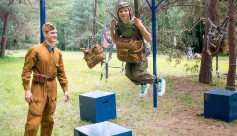 Мероприятия ко дню ВДВ в парке Победы на Поклонной горе