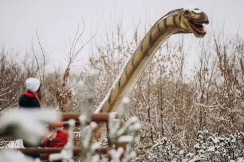 Парк динозавров в «Сказке»
