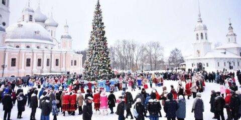 Старый Новый год в парке «Ходынское поле»