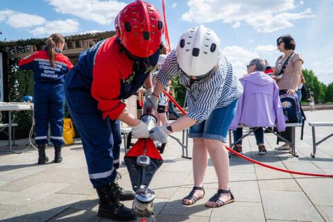 В парке Победы проходят мастер-классы проекта «Молодежь Москвы»