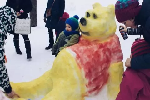 Школа «Снежных искусств» в Перовском парке