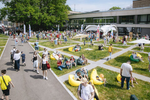 Фестиваль «Смешанная смена» на Воробьевых горах