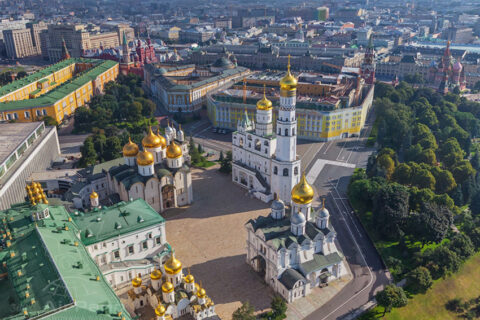 Соборная площадь Московского Кремля