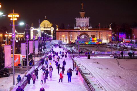 Каток на ВДНХ