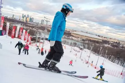 Горнолыжный сезон открылся на Воробьевых горах