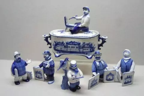 Выставка «Гжель. Времена года»