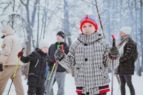 Всепогодная лыжная трасса в Парке «Сокольники»