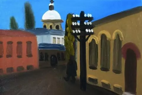 Выставка «Картины, нарисованные в Грузии» в ЦСИ «Винзавод»