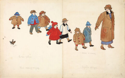 Уникальная выставка графики Владимира Конашевича открылась в Третьяковской галерее