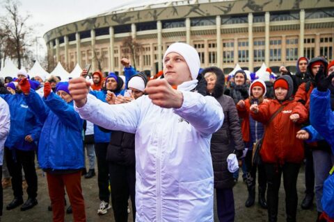 Чемпионская зарядка в «Лужниках»